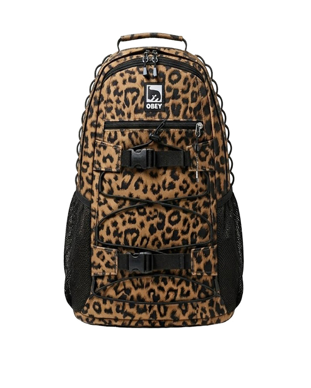 Obey Commuter Backpack Leopard