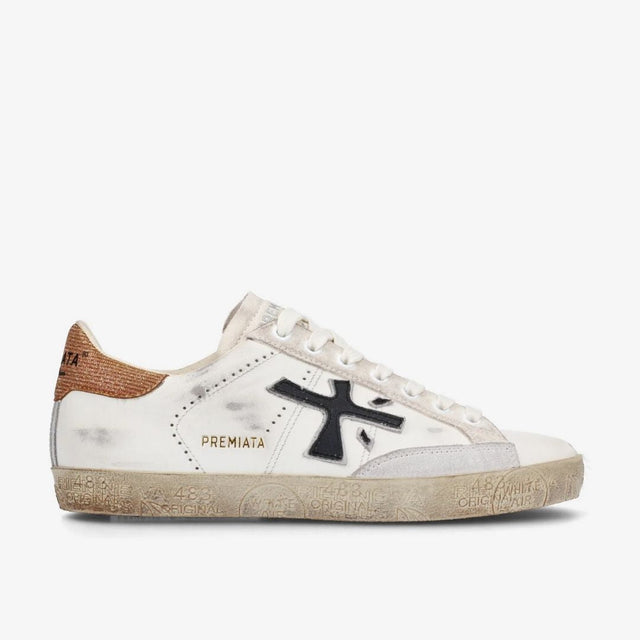 Premiata Stevend 6664 White Black Gold