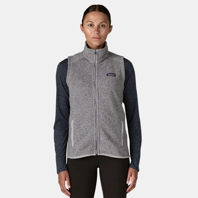 Patagonia Women's Better Sweater Fleece Vest Birch White