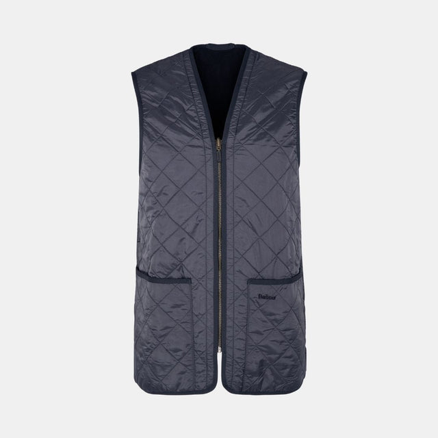 Barbour Polarquilt Zip-In Liner Vest Classic Navy