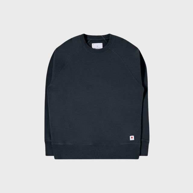 Edwin Rangla Sleeve Crewneck Black