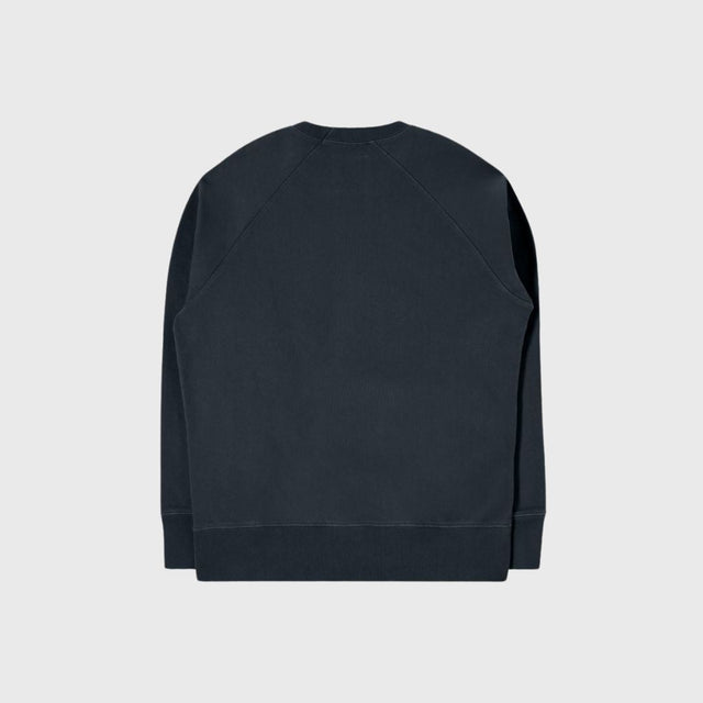 Edwin Rangla Sleeve Crewneck Black