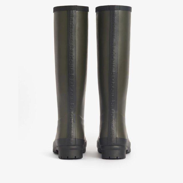 Barbour Abbey Wellington Boots Olive