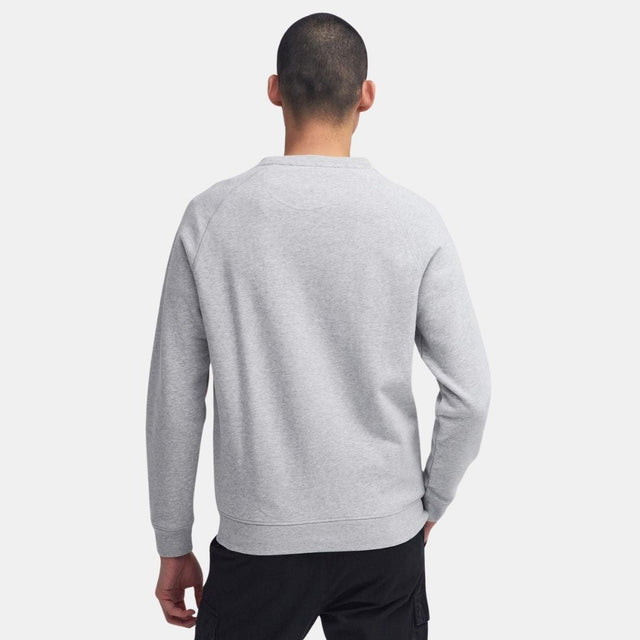 Barbour International Signature Graphic Sweatshirt Grey Marl