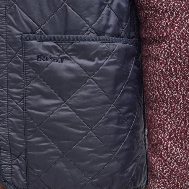 Barbour Polarquilt Zip-In Liner Vest Classic Navy