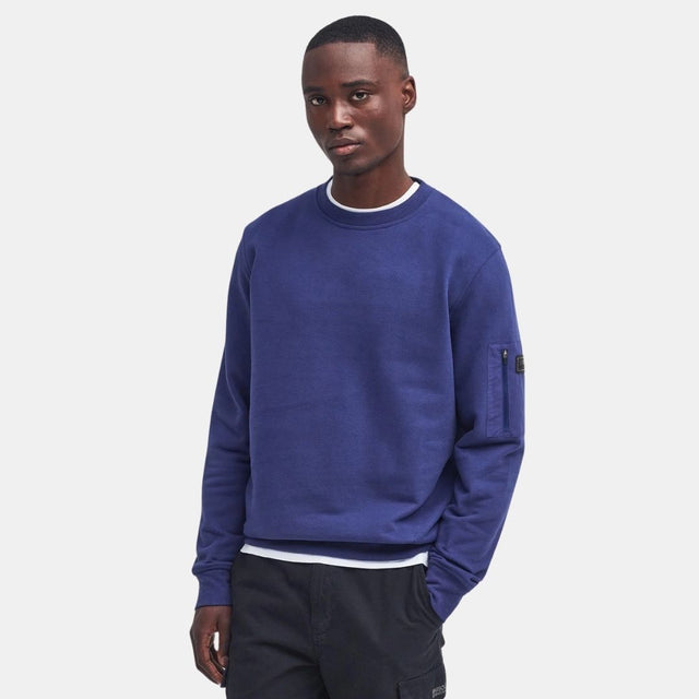 Barbour International Grip Sweatshirt Royal Blue