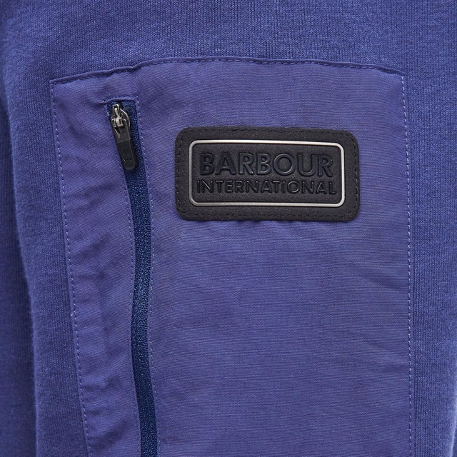 Barbour International Grip Sweatshirt Royal Blue