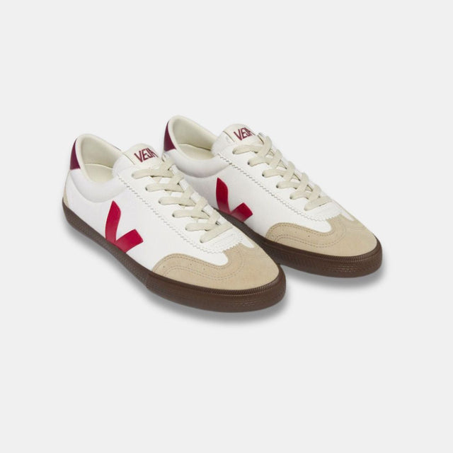 Veja Women's Volley Leather White Pekin Bark
