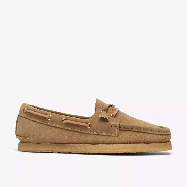 Clarks Godney Boat Women's Maple Suede