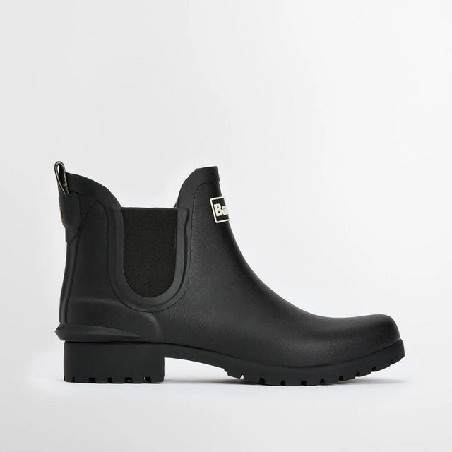 Barbour Wilton Wellingtons Chelsea Black
