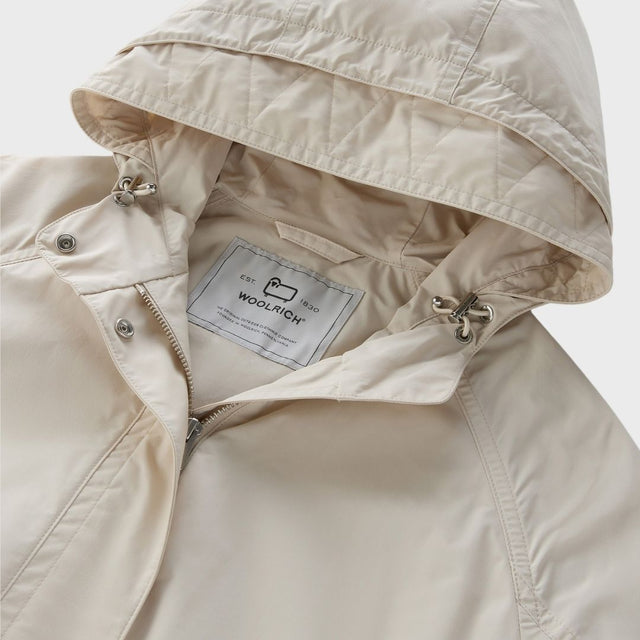 Woolrich Long Summer Parka Women's Light Oak