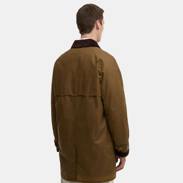 Barbour x Baracuta Wax Trench Coat Wax Tan