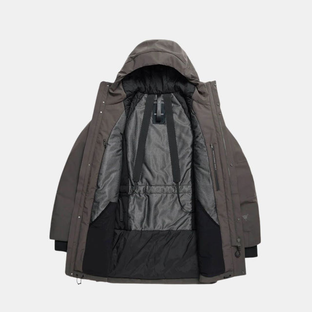 Krakatau Dsup Technical Parka Qm555 Dark Fossil
