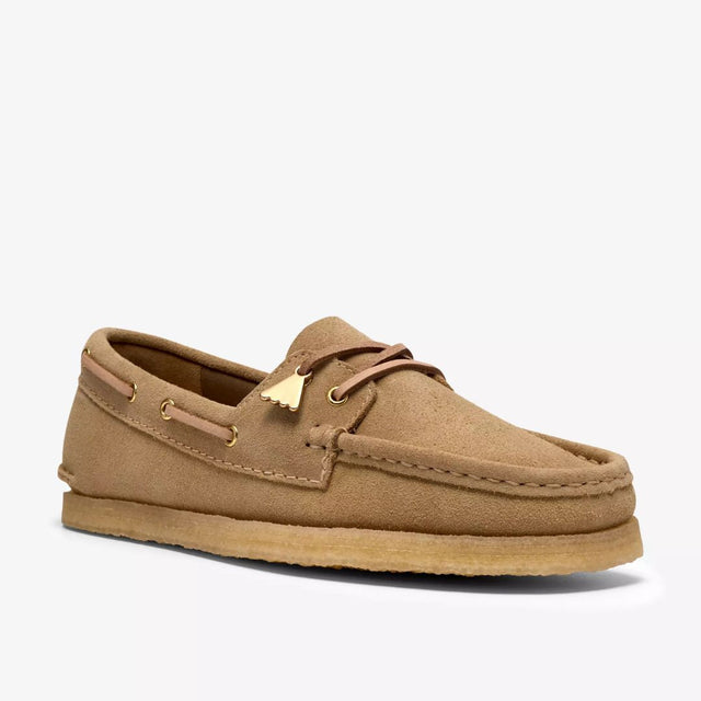 Clarks Godney Boat Women's Maple Suede