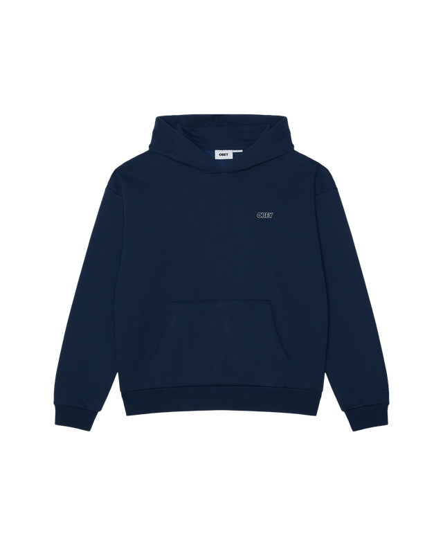 Obey Treble Extra Heavy Hood Pageant Blue