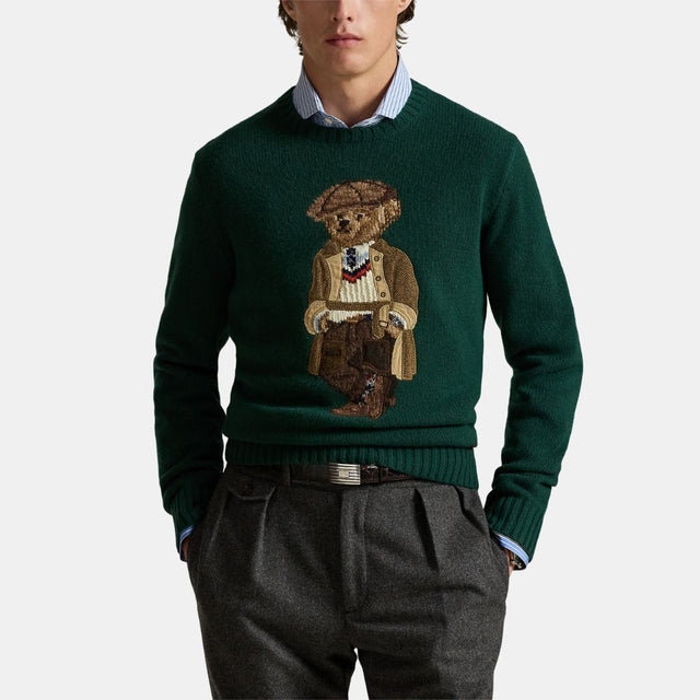 Polo Ralph Lauren Polo Bear Jumper Vntg Pine Charles
