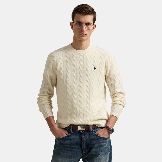Polo Ralph Lauren Cable-Knit Wool Cashmere Jumper Cashmere