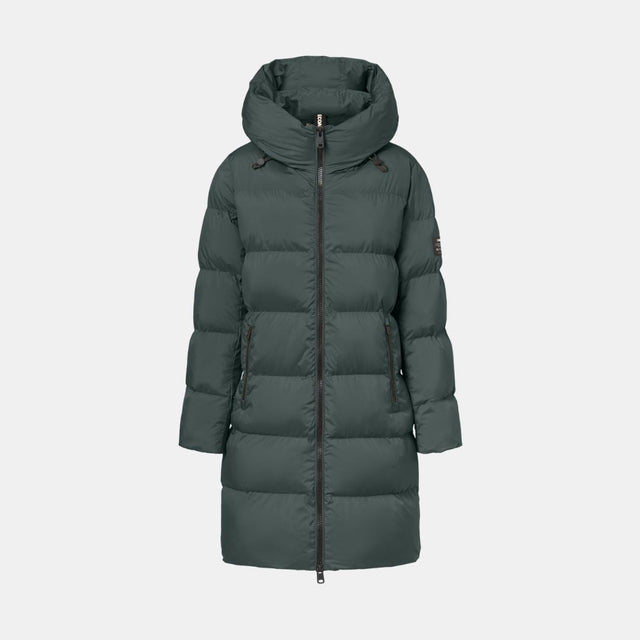 Ecoalf Manlie Jacket Woman Dark Khaki