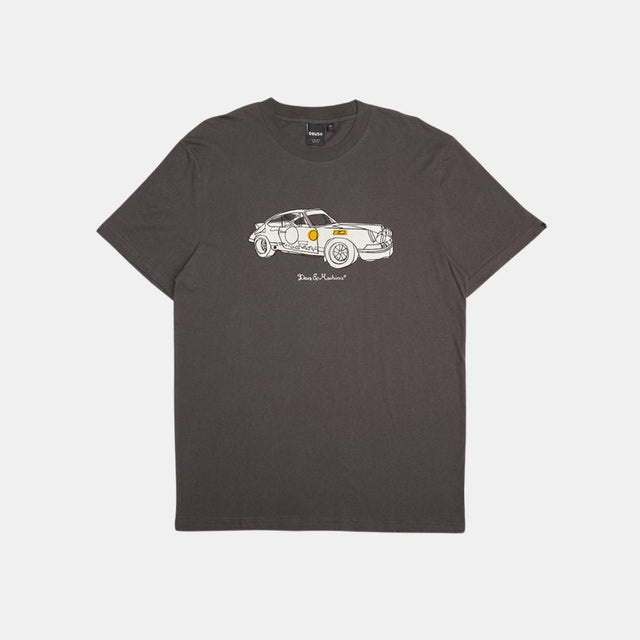 Deus Ex Machina Rally Tee T-Shirt Anthracite