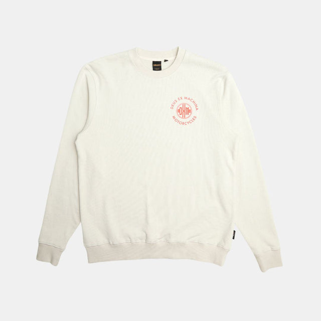 Deus Ex Machina Tenor Crew Dirty White