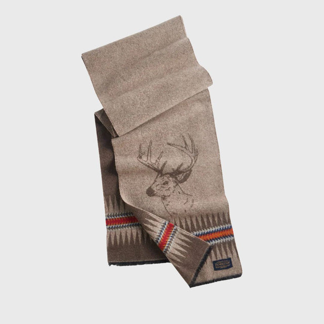 Pendleton Jacquard Scarf Sawtooth Buck
