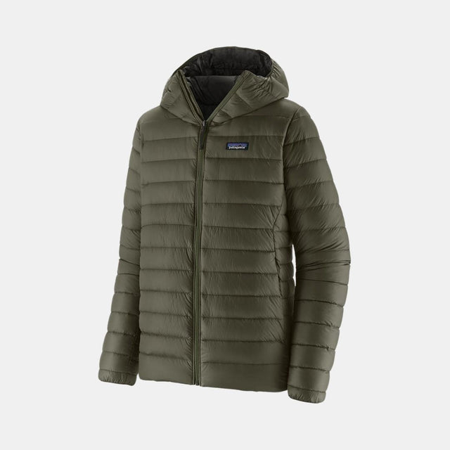 Patagonia Men's Down Sweater Hoody Jacket Basin Green