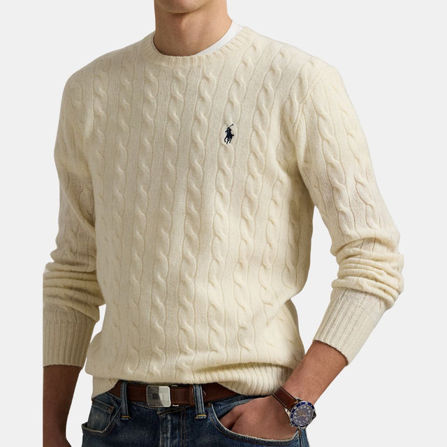 Polo Ralph Lauren Cable-Knit Wool Cashmere Jumper Cashmere