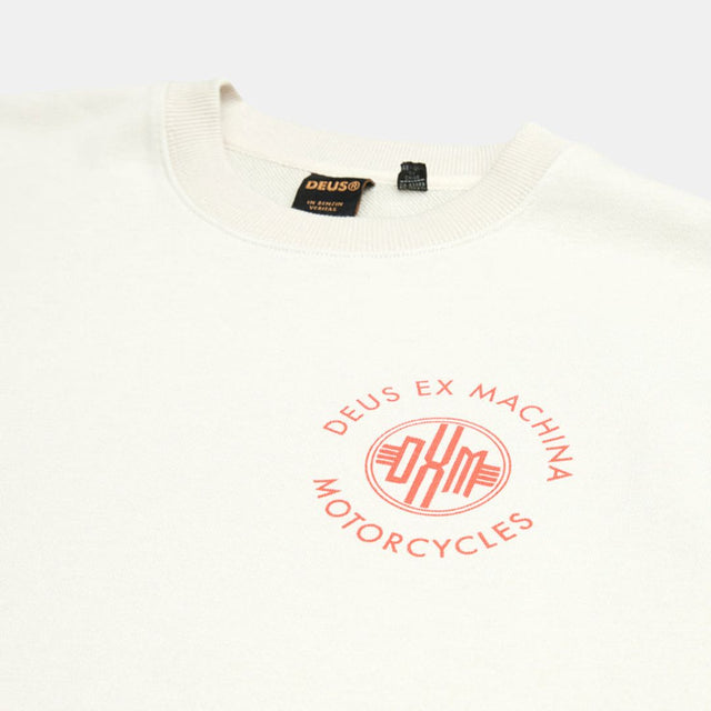 Deus Ex Machina Tenor Crew Dirty White