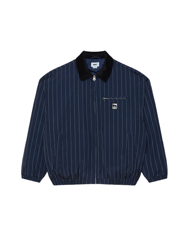Obey Elysian Jacket Navy Multi