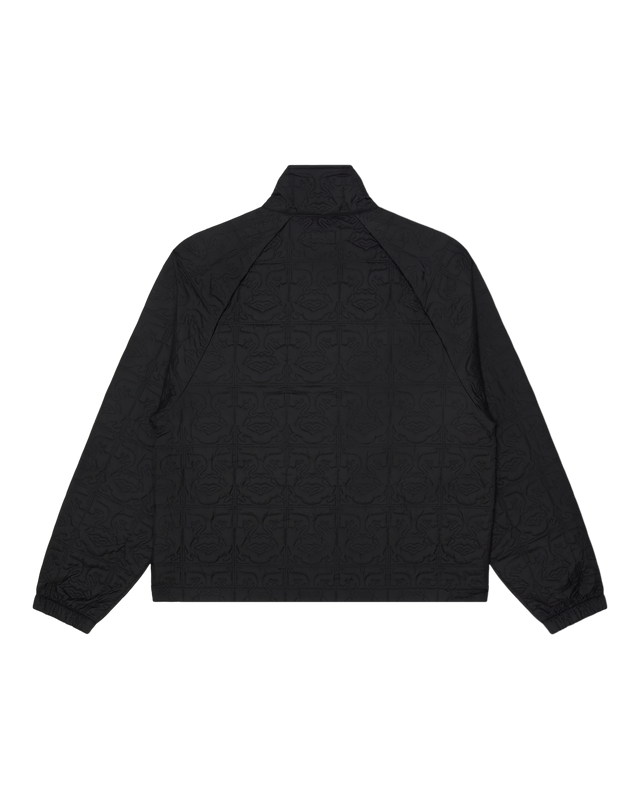 Obey Icon Quilted Jacket Black