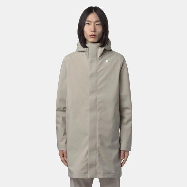 K-Way Thomas Bonded Beige Cashmere & Blue Depth