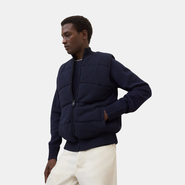 Ecoalf Stuart Hybrid Vest Deep Navy