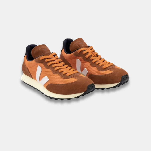 Veja Men's Rio Branco Alveomesh Pumkin White