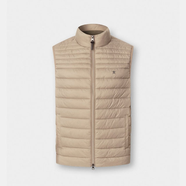 Hackett London Ultra Lw Gilet Putty Beige