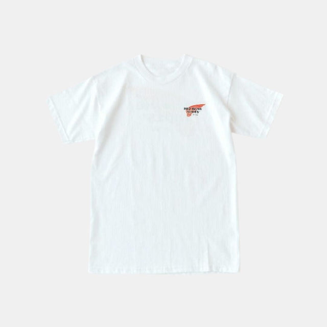 Red Wing Shoes T-Shirt 97610 Logo White