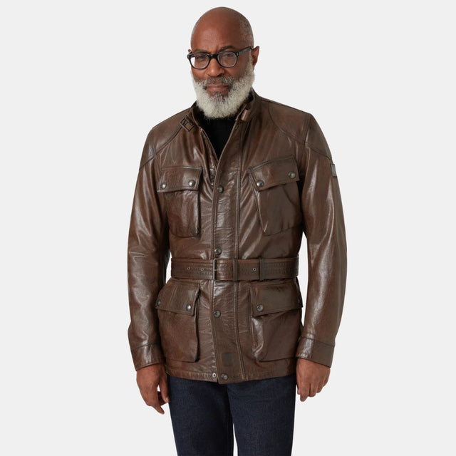 Belstaff Jacket Trialmaster Panther Dark Earth