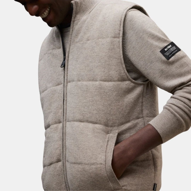Ecoalf Stuart Hybrid Vest Toast Melange