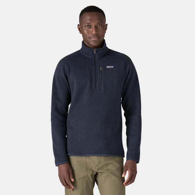 Patagonia Men's Better Sweater 1/4 Zip New Navy