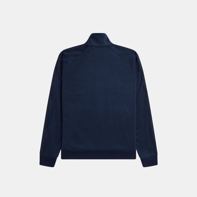 Fred Perry Taped Track Jacket Dark Carbon