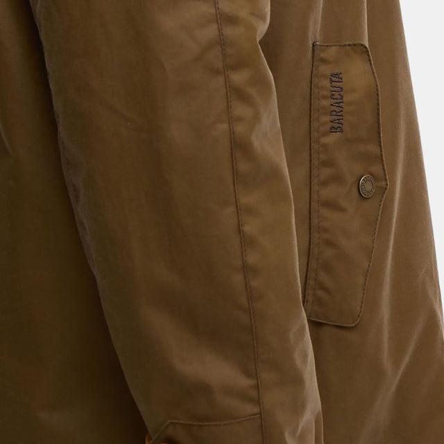 Barbour x Baracuta Wax Trench Coat Wax Tan