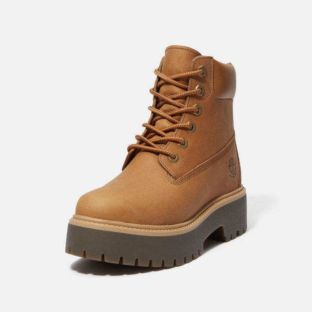 Timberland Stone Street 6 In Lace Waterproof Wheat Full Grain