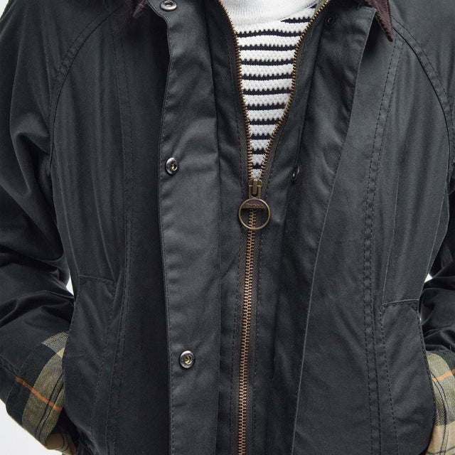 Barbour Beadnell Waxed Jacket Sage