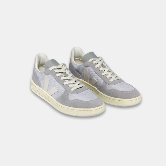 Veja Men's V-10 Alveomesh Light Grey Pierre