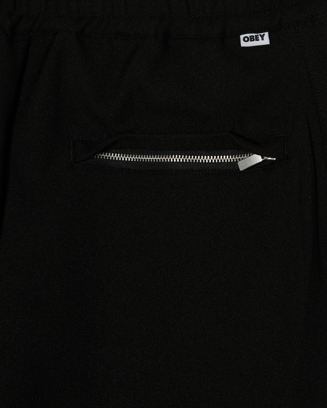 Obey Tailored Track Pant Black