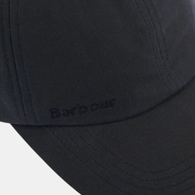 Gorra Barbour Wax Cap de algodón encerado azul marino unisex