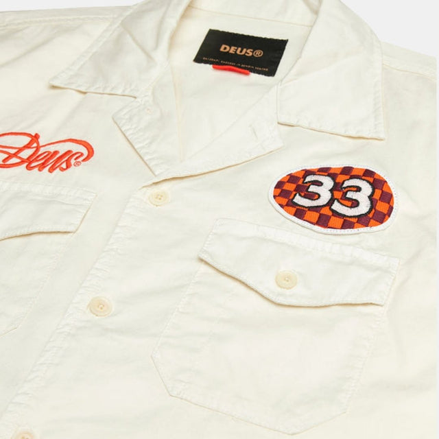 Deus Ex Machina Foreman Shirt Vintage White
