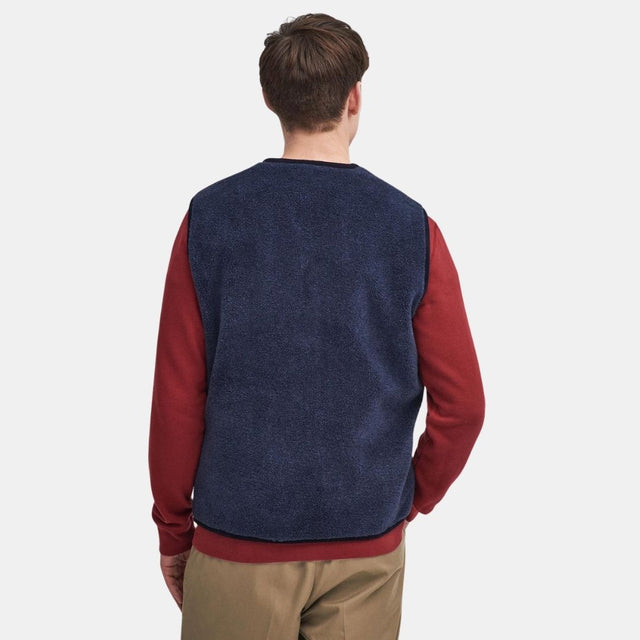 Barbour Liddesdale Fleece Vest Navy