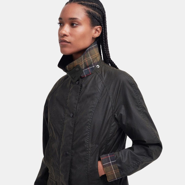 Barbour Classic Beadnell Waxed Jacket Olive