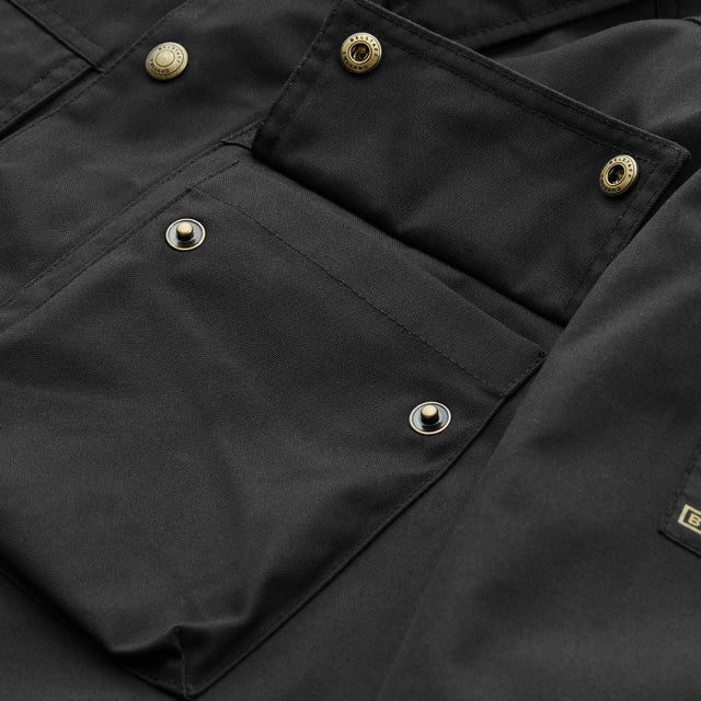 Belstaff Maison Motorcycle Overshirt Jackets Black