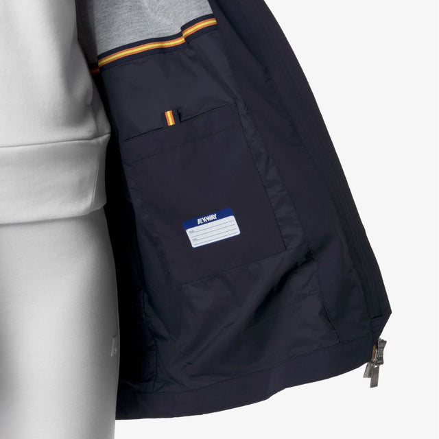 K-Way Sophie Stretch Poly Jersey Blue Depth